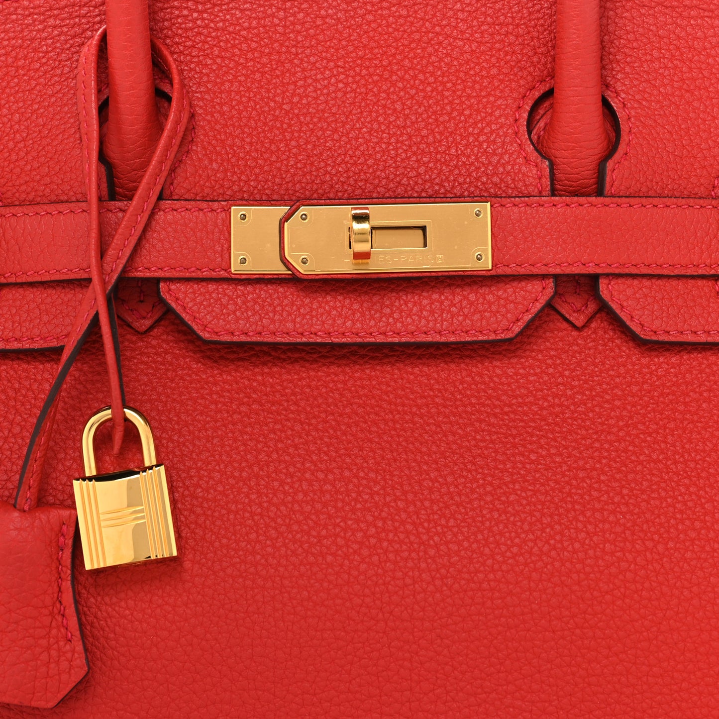 Togo Birkin 30 Rouge Tomate