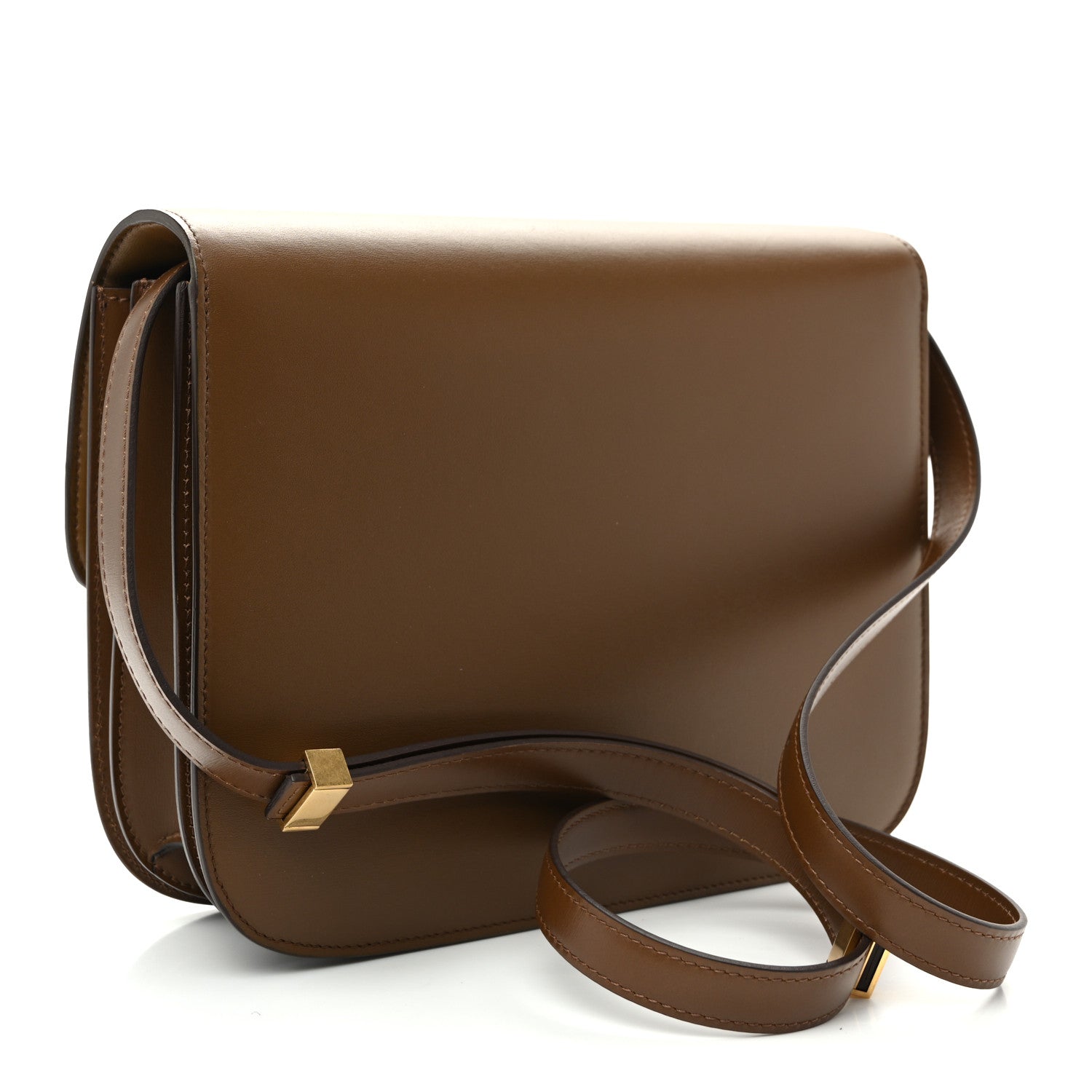 Celine Box Calfskin Medium Classic Box Flap Bag Light Camel 3 of 11