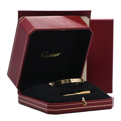 Cartier 18K Yellow Gold LOVE Bracelet 18 5 of 5
