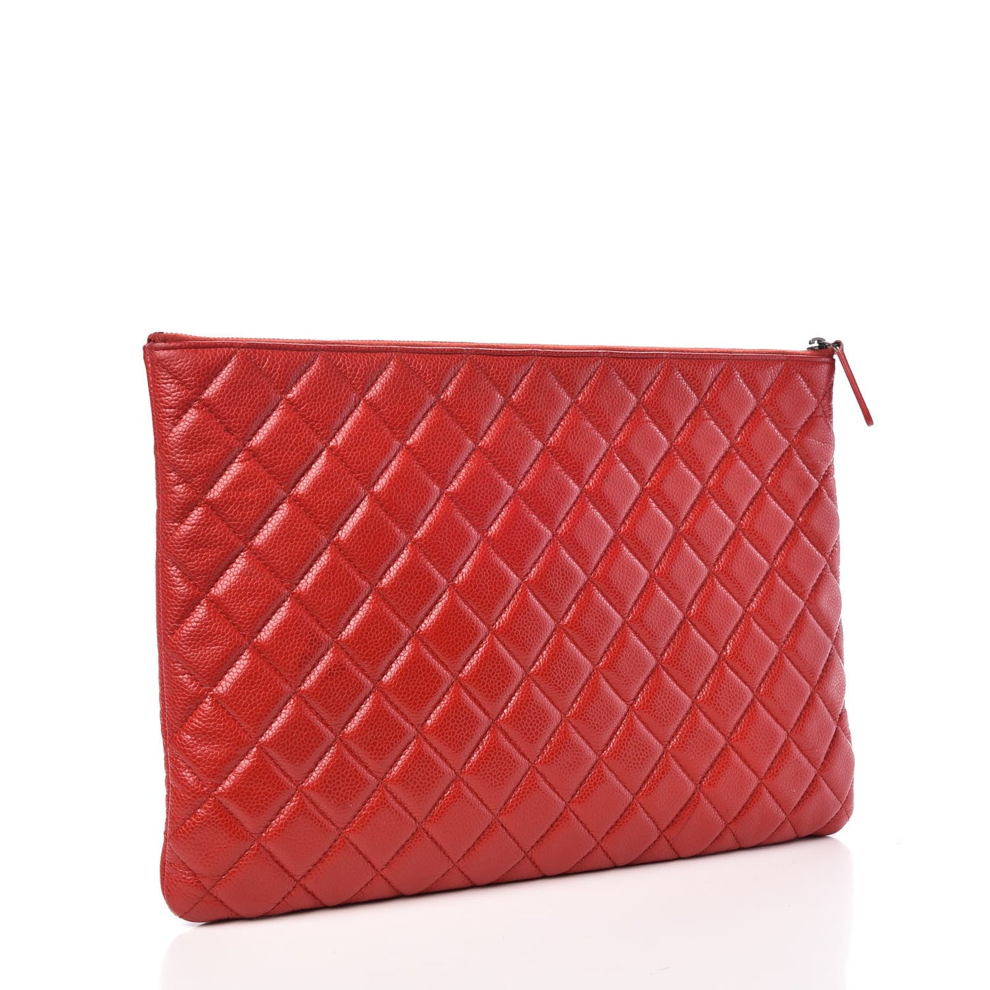 Caviar Large Cosmetic Case Red