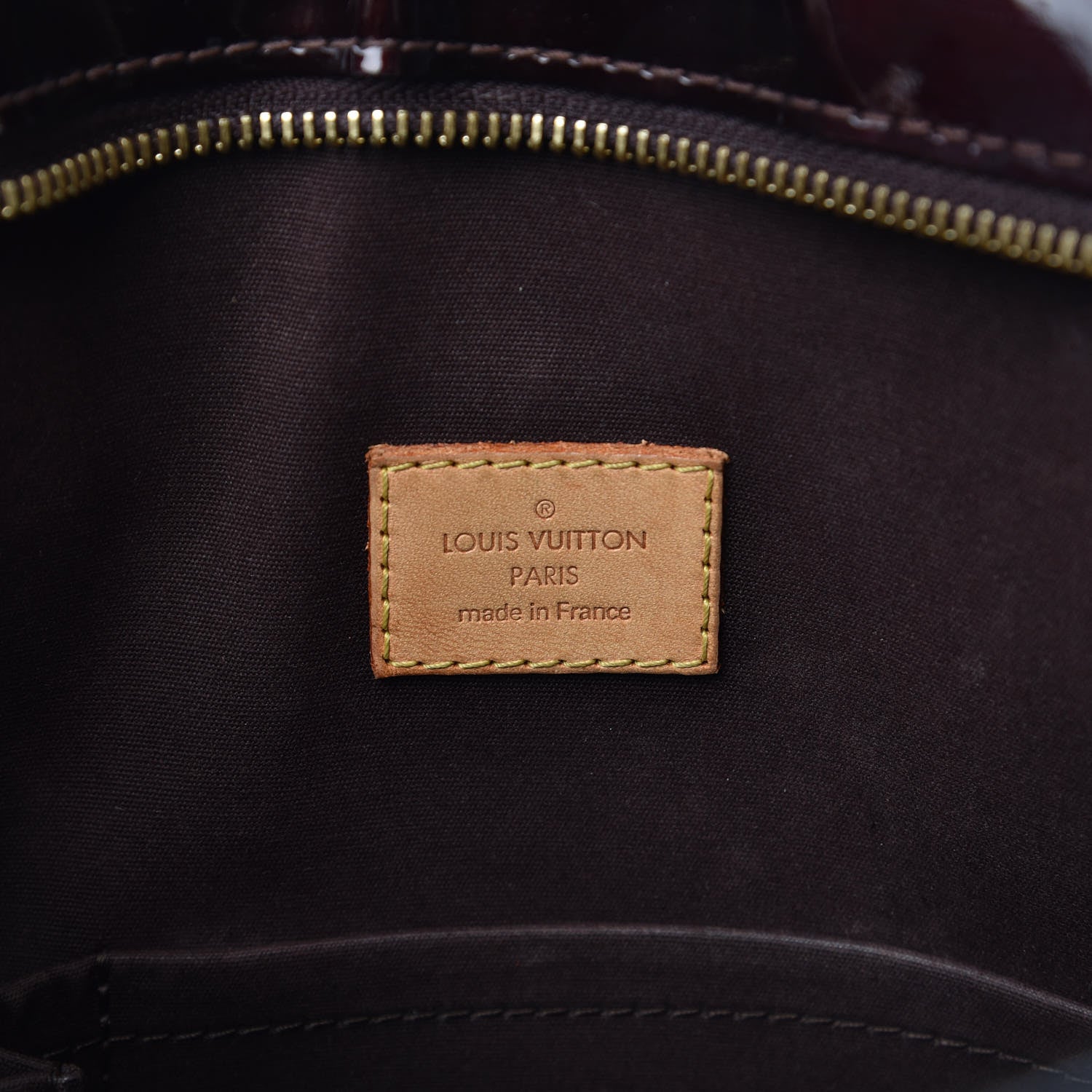 Louis Vuitton Vernis Brentwood Amarante 7 of 11
