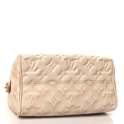 Louis Vuitton Empreinte Monogram Summer Stardust Speedy Bandouliere 20 Beige Clair 4 of 9