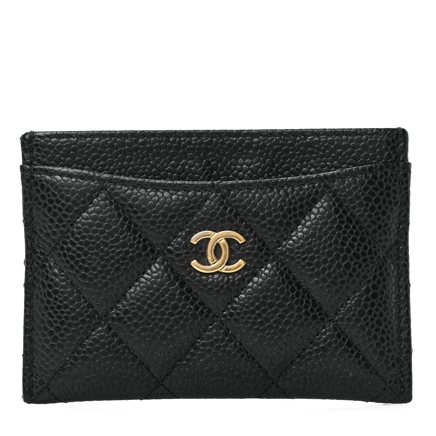 Chanel Caviar Quilted Card Holder Black 1 of 8