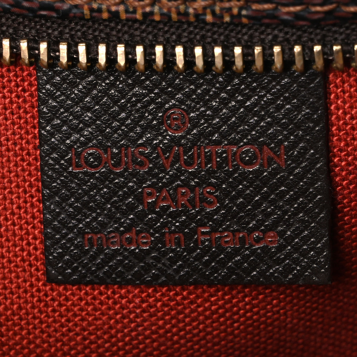 Damier Ebene Trousse Make Up Bag Pochette