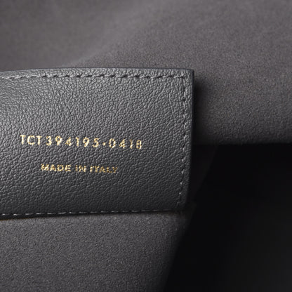 Saint Laurent Calfskin Large Shopping Tote Dark Grey 7 of 12