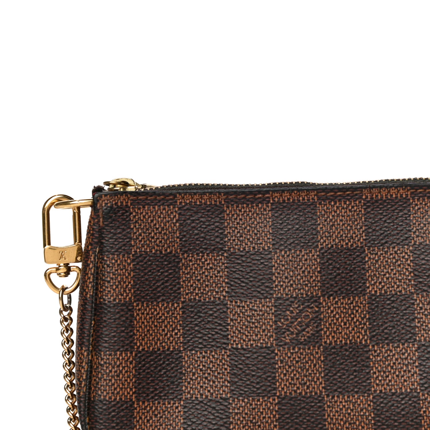Louis Vuitton Damier Ebene Mini Pochette Accessories 8 of 11