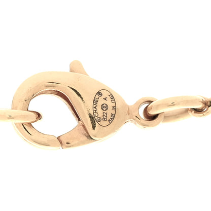 Chanel Metal CC Rue Cambon Necklace Gold 5 of 6