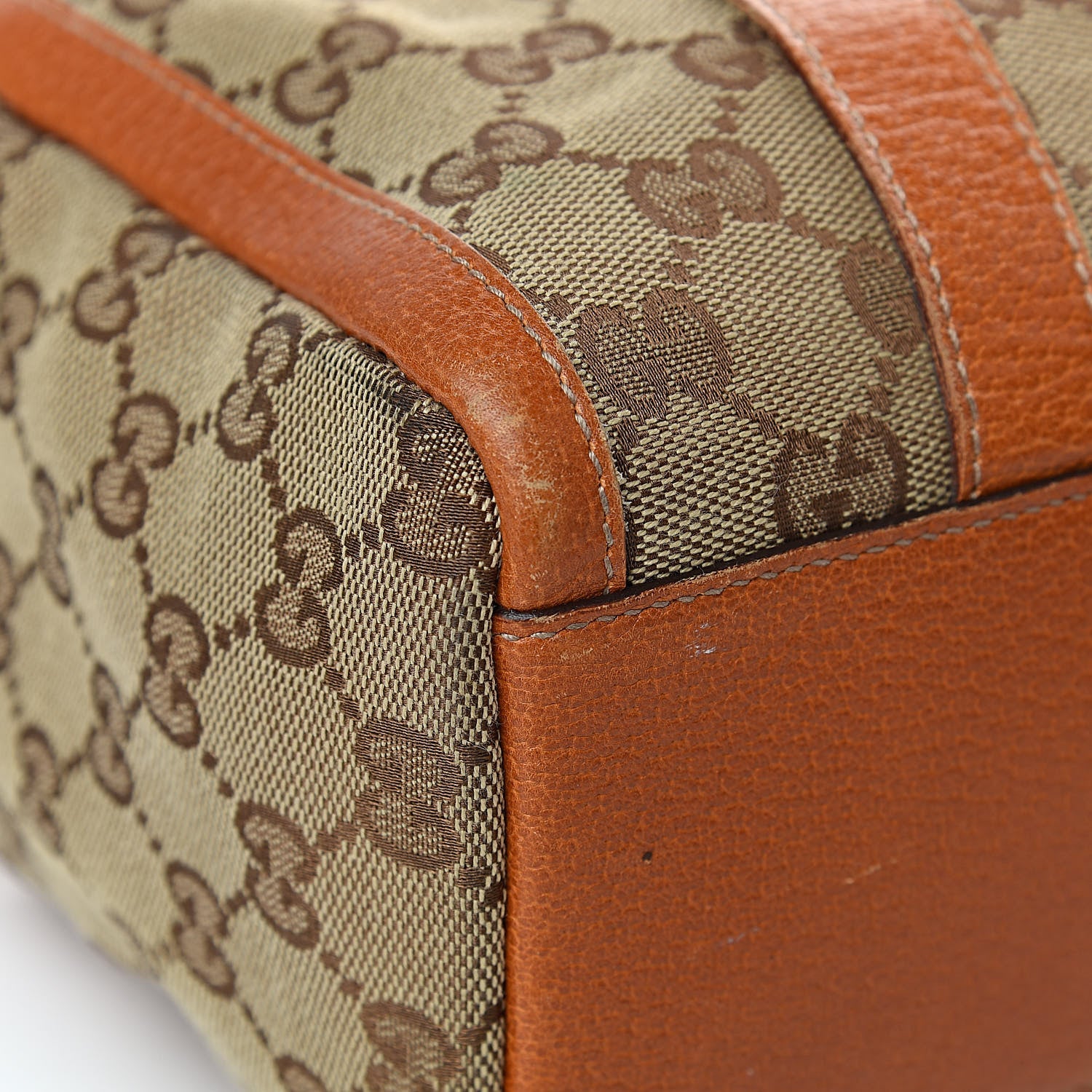 Gucci Monogram Small Abbey Boston Orange 13 of 17