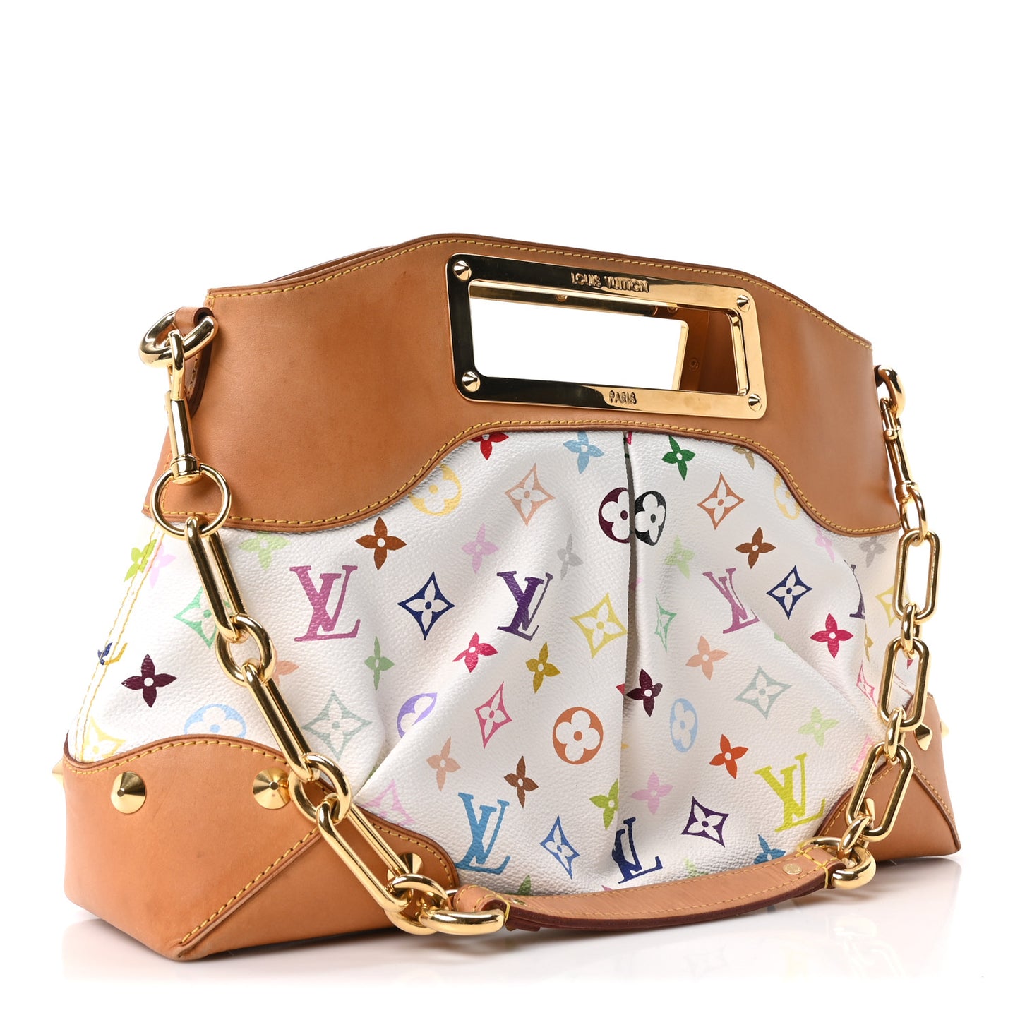 Monogram Multicolor Judy MM White