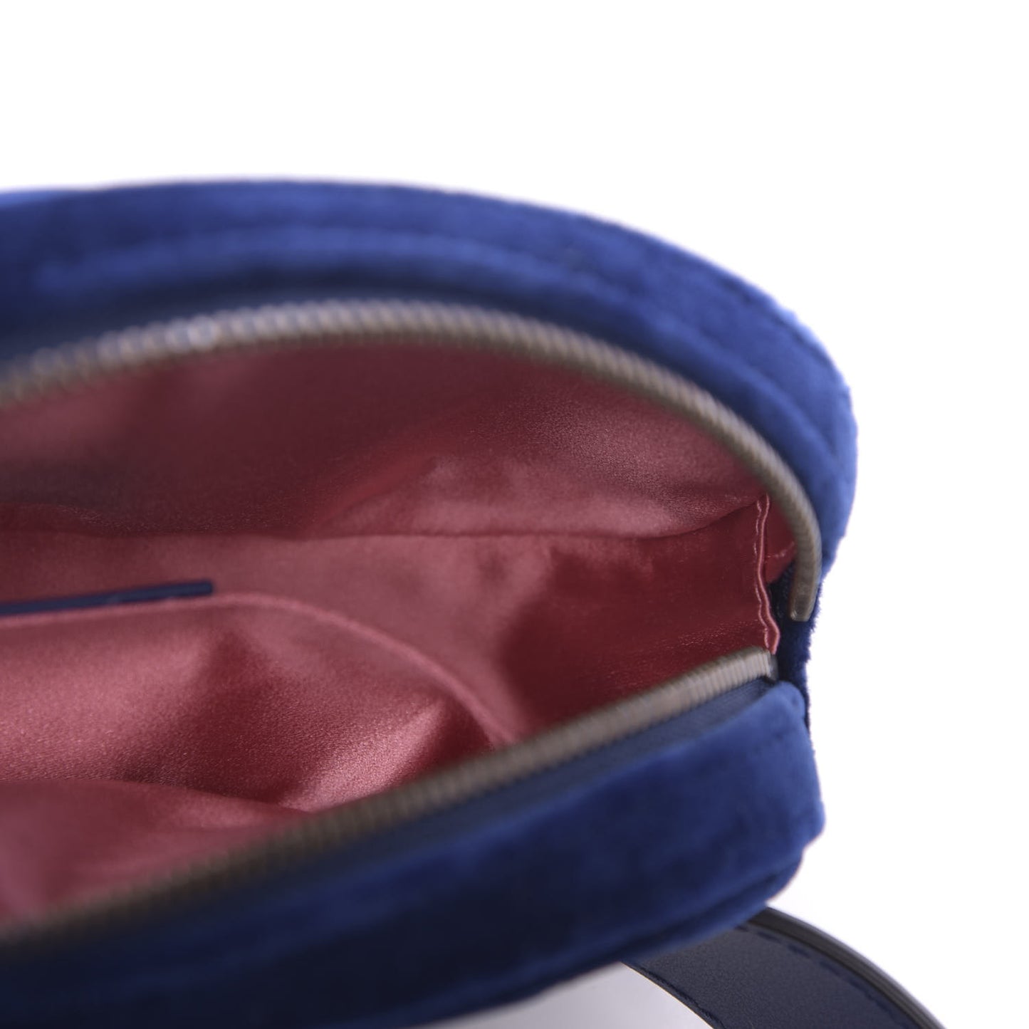 Velvet Matelasse GG Marmont Belt Bag 85 34 Cobalt Blue