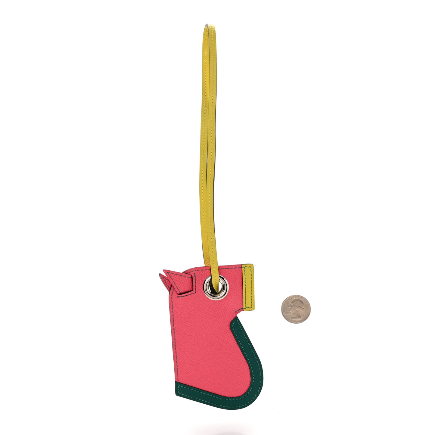 Epsom Camail Key Holder Rose Azalee Malachite Lime