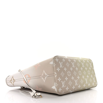 Louis Vuitton Monogram Giant Spring In The City Neverfull MM Sunset Kaki 4 of 8