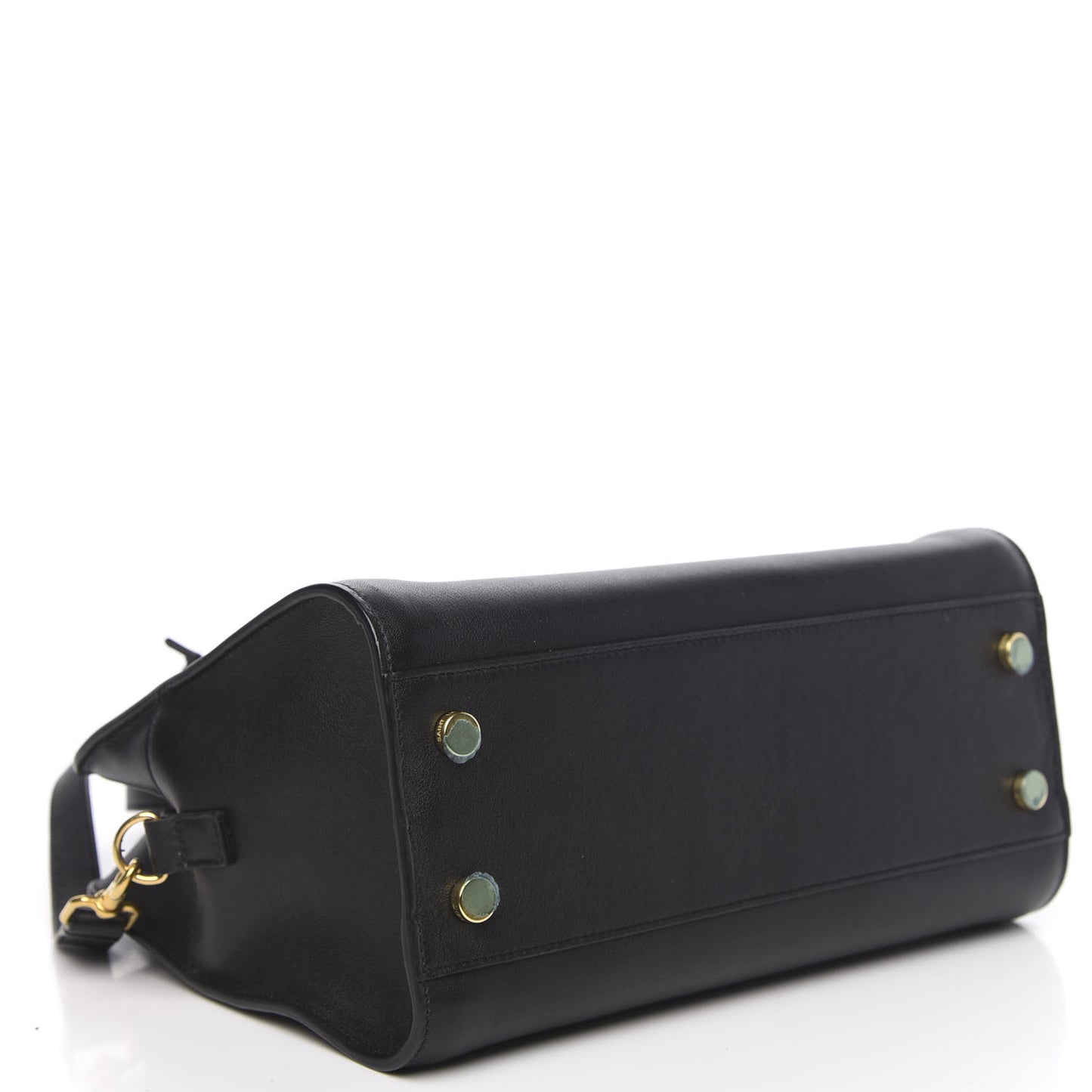 Calfskin Monogram Baby Cabas Black