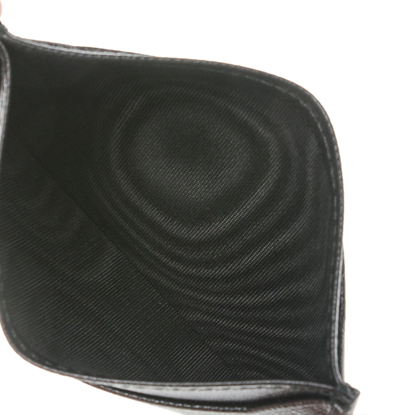 Saffiano Metal Card Case Black