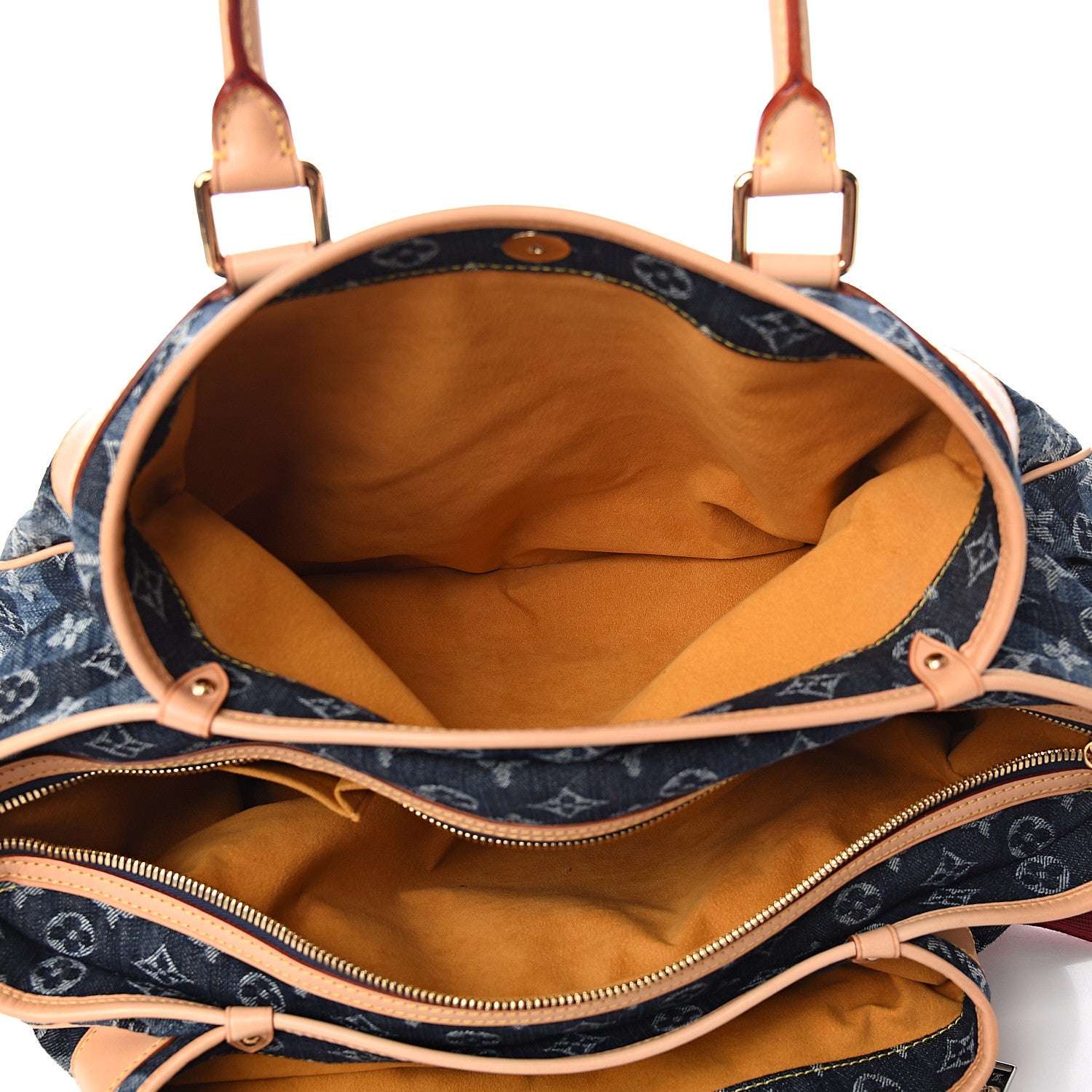 Louis Vuitton Denim Raye Cabas GM 5 of 13
