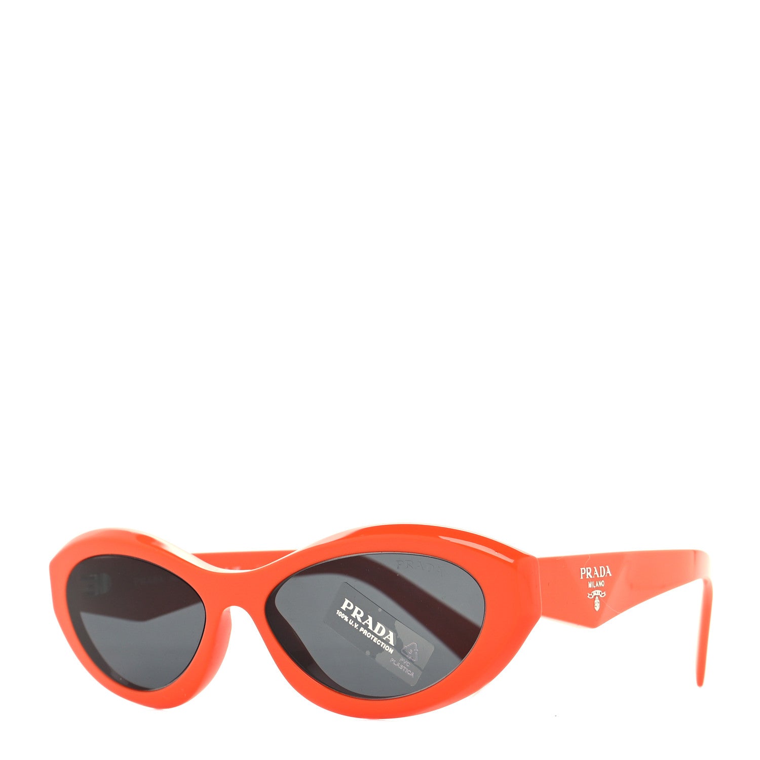 Prada Acetate Sunglasses SPR 26Z Orange 1 of 7