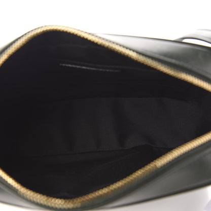 Saint Laurent Calfskin Matelasse Monogram Lou Camera Bag Green 5 of 10