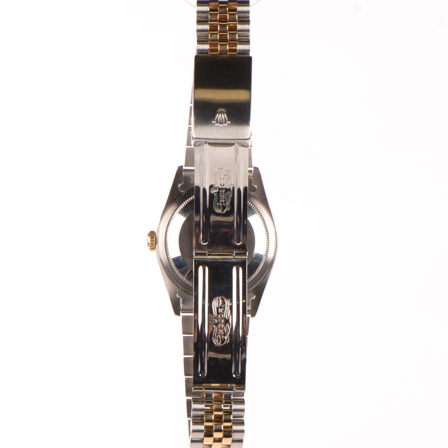 Rolex Stainless Steel 18K Yellow Gold 36mm Oyster Perpetual Datejust Watch Champagne 16233 5 of 10