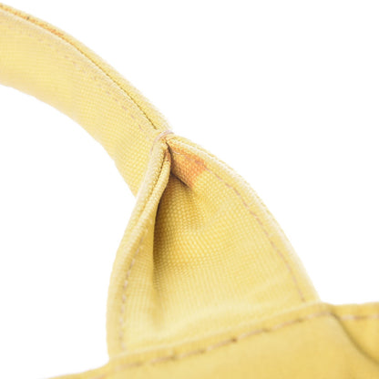 Prada Canvas Canapa Logo Tote Yellow 8 of 13