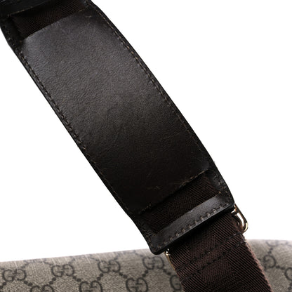 Gucci GG Plus Monogram Messenger Diaper Bag Dark Brown 17 of 20