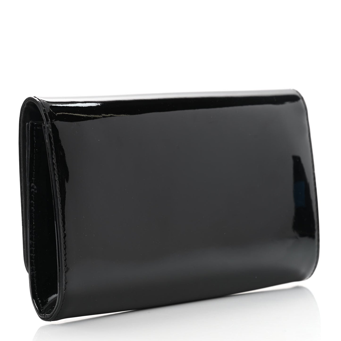 Patent Louise Clutch Amarante