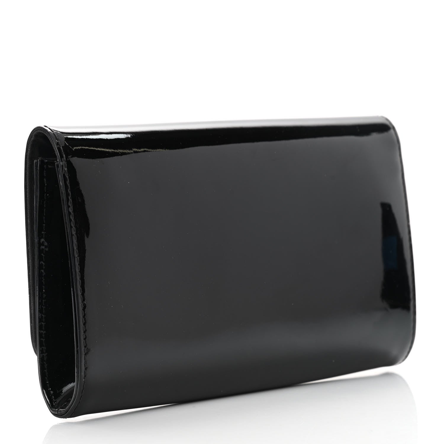 Louis Vuitton Patent Louise Clutch Amarante 3 of 10