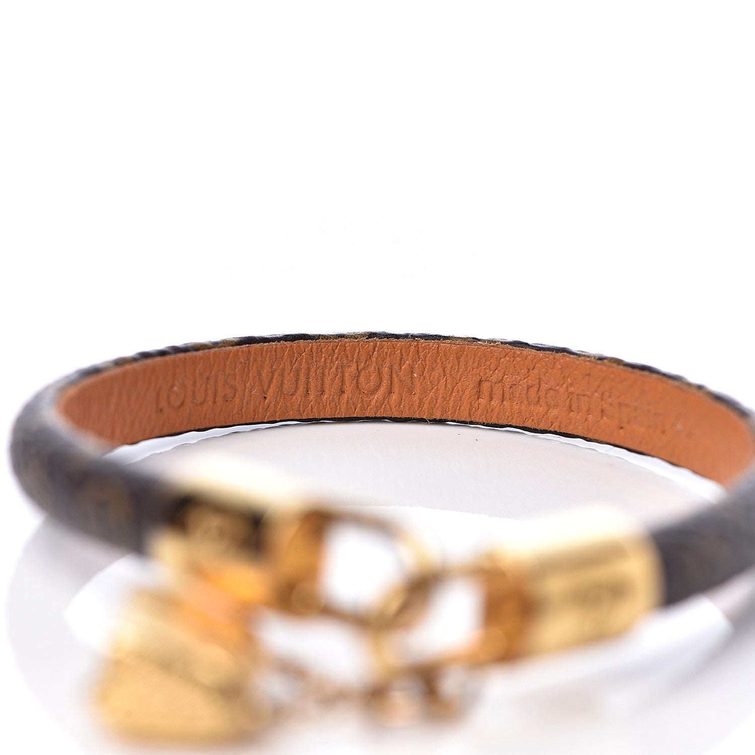 Louis Vuitton Monogram Twist Lock Bracelet 17 4 of 4