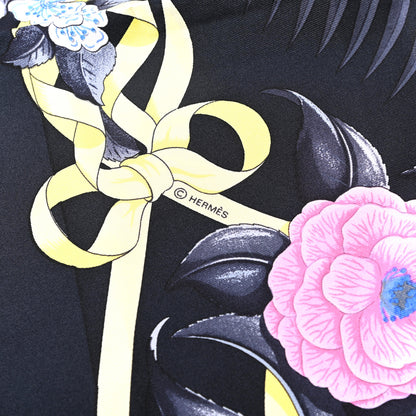Hermes Silk Fleurs De L'Opera Scarf 90 3 of 4