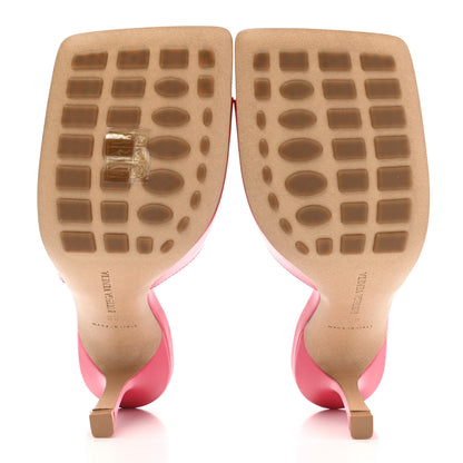 Bottega Veneta Lambskin Stretch Mule Sandals 38 Lollipop 5 of 8