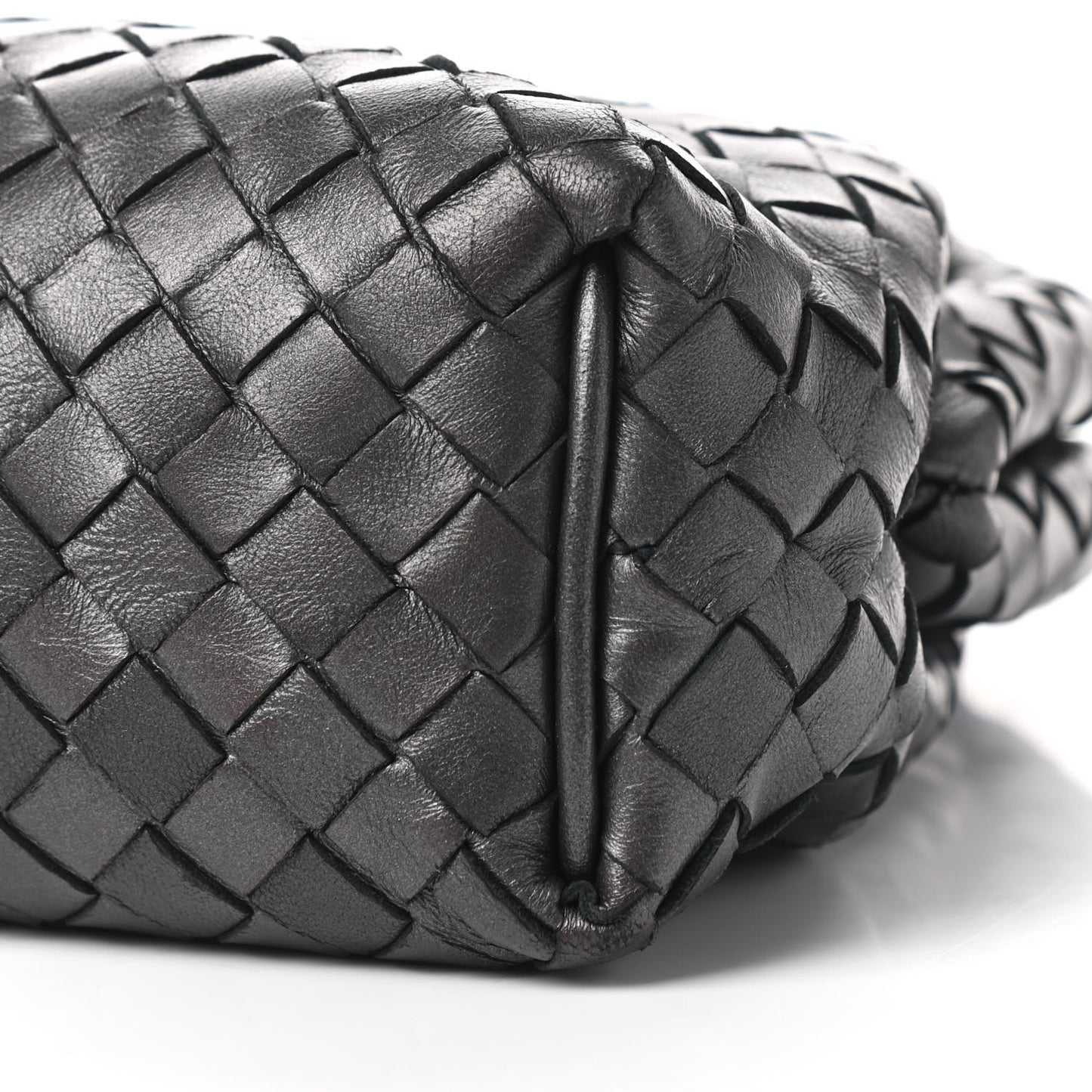 Nappa Intrecciato The Lauren 1980 Clutch Ebano