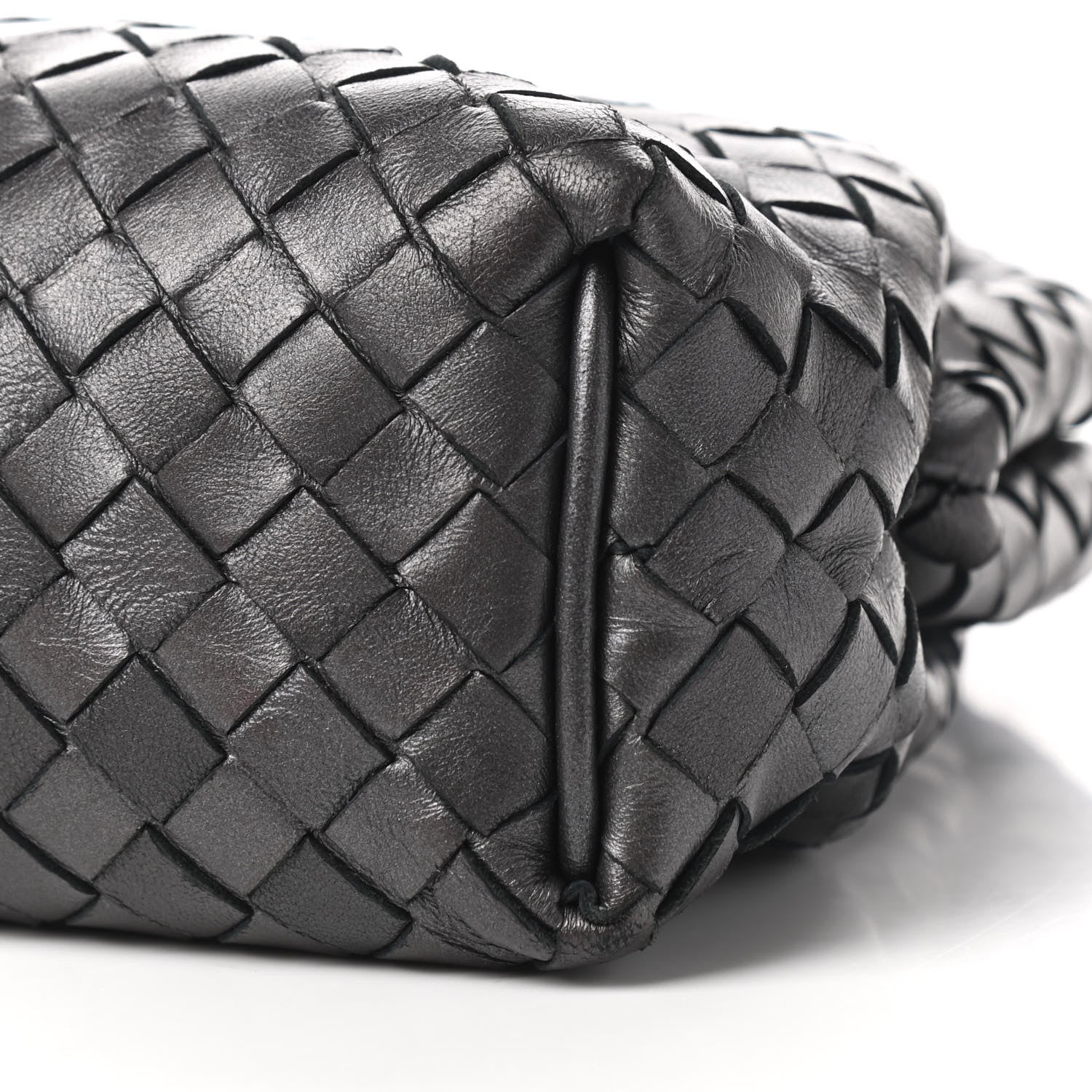 Bottega Veneta Nappa Intrecciato The Lauren 1980 Clutch Ebano 8 of 8