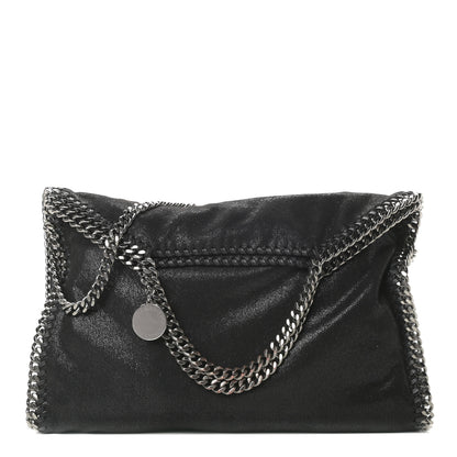 Stella McCartney Shaggy Deer Falabella Fold Over Tote Black 1 of 11