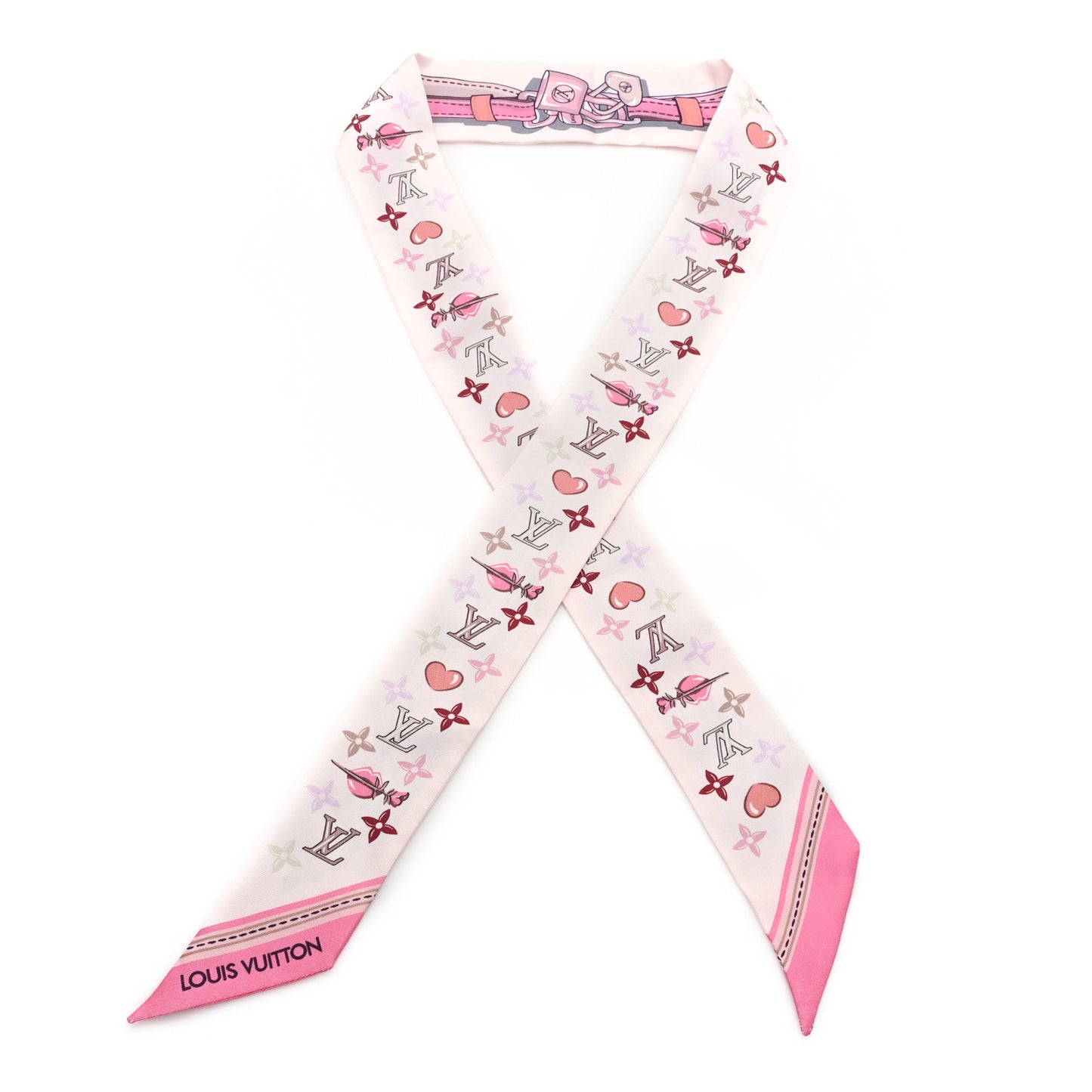 Silk Monogram A la Folie BB Bandeau Light Pink