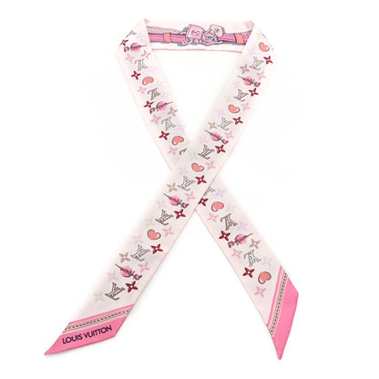Louis Vuitton Silk Monogram A la Folie BB Bandeau Light Pink 1 of 3