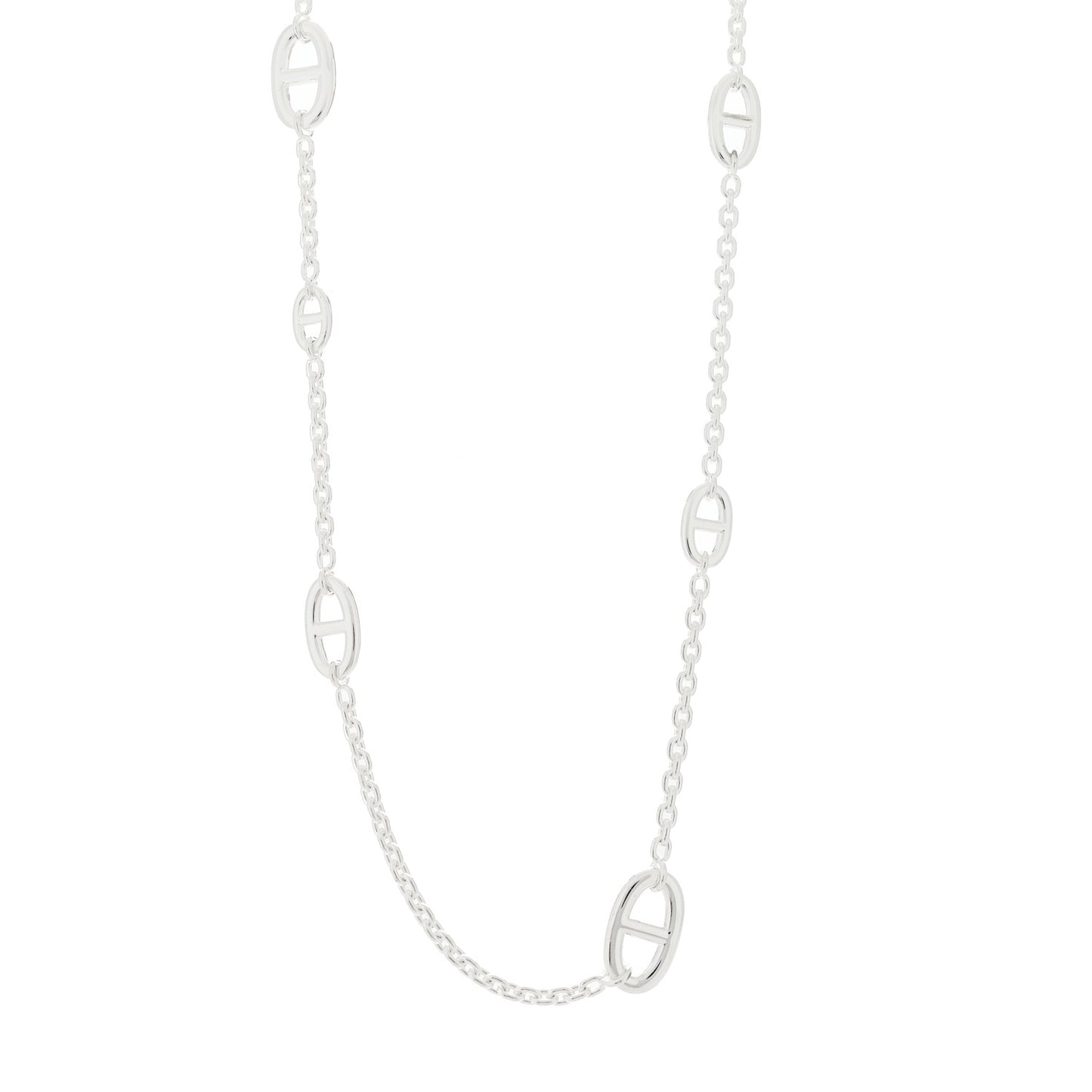 Sterling Silver Farandole Necklace 80
