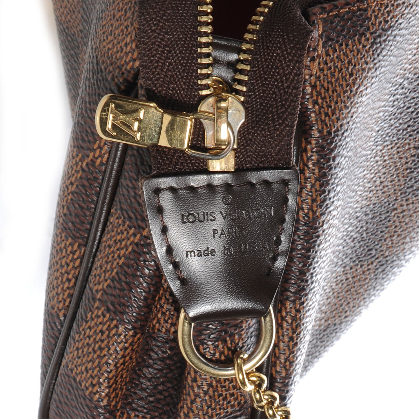 Damier Ebene Eva Clutch