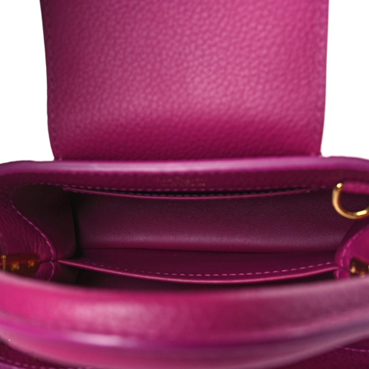 Taurillon Mini Capucines Purple