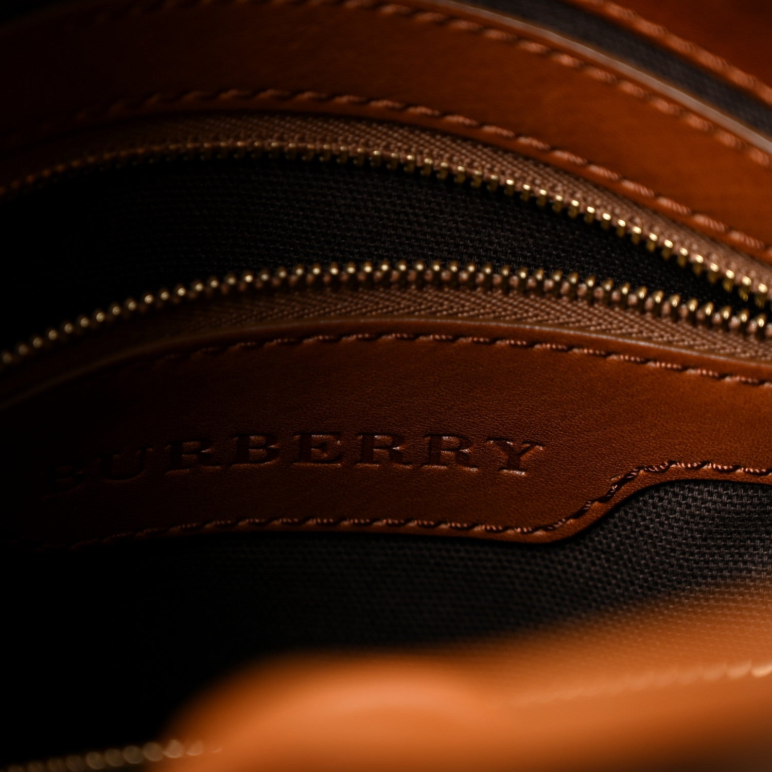 Burberry Smoked Check Medium Walden Belted Hobo Brown 6 of 17