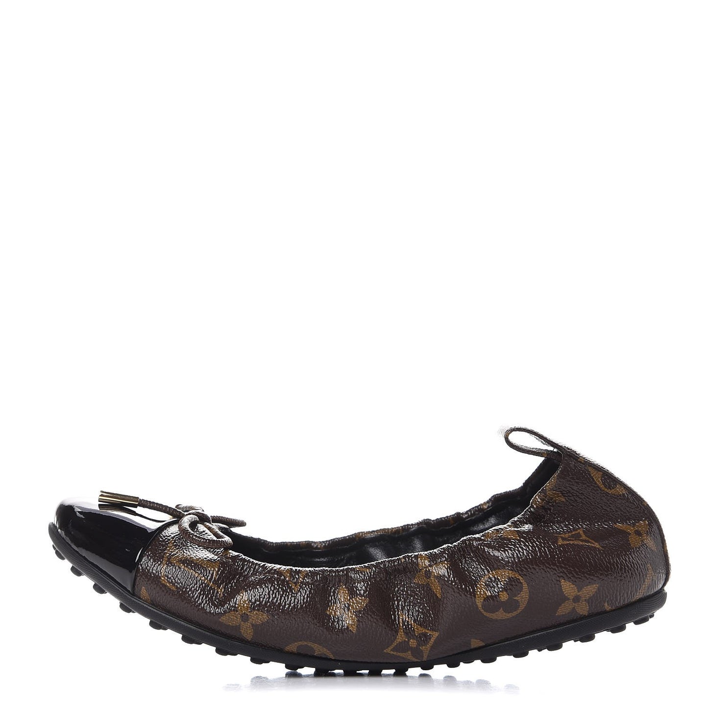 Monogram Flirty Ballerina Flats 37.5 Black