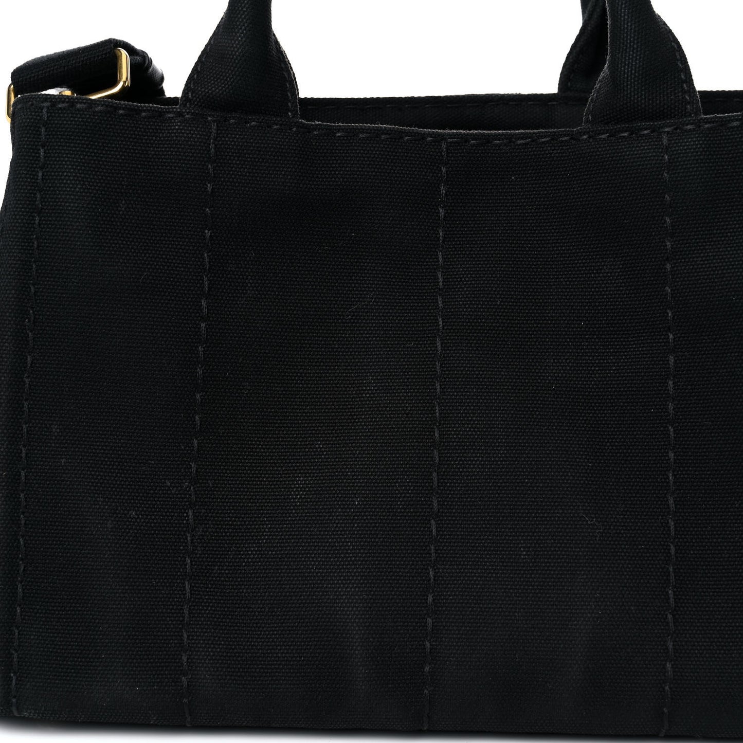 Canapa Small Logo Tote Black