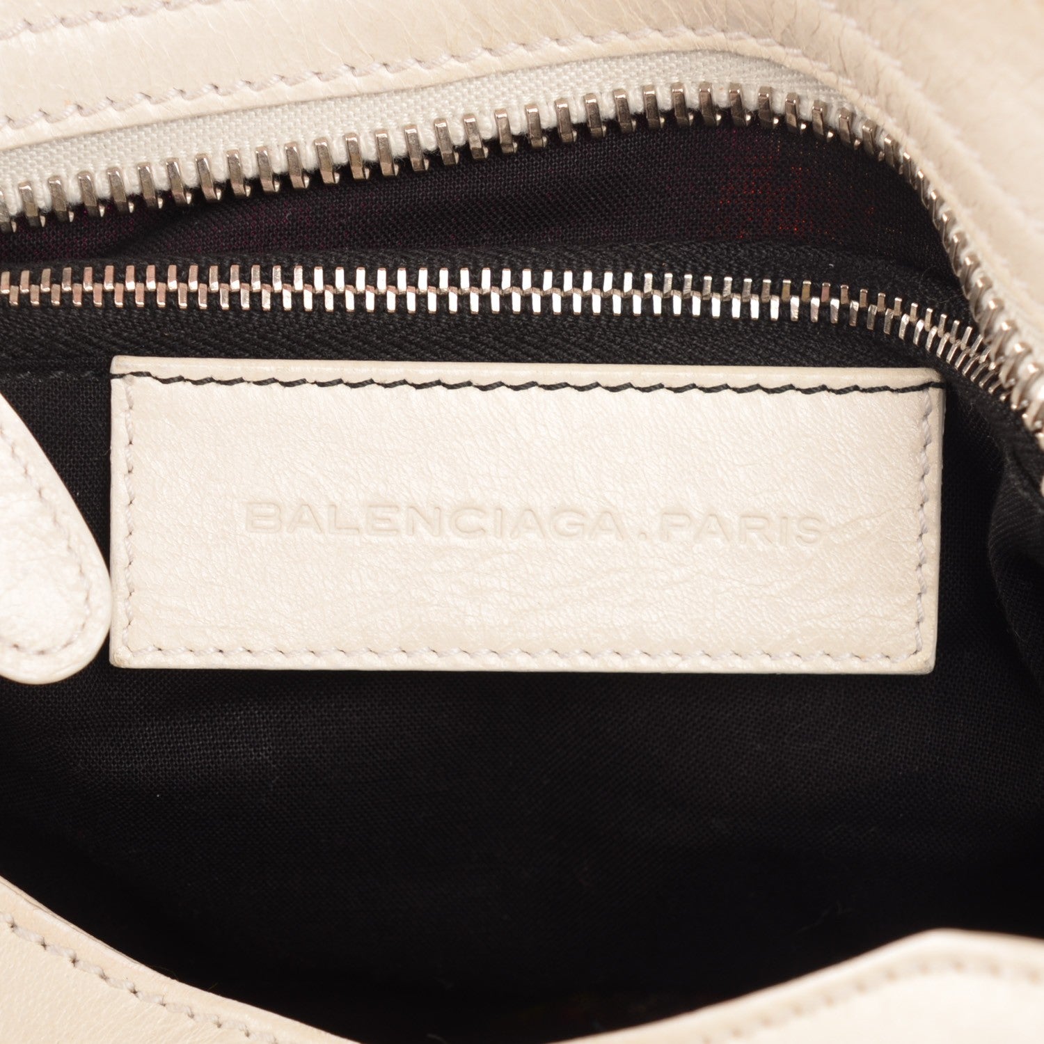 Balenciaga Agneau Canvas Floral Giant 21 Silver Hardware City White 8 of 12