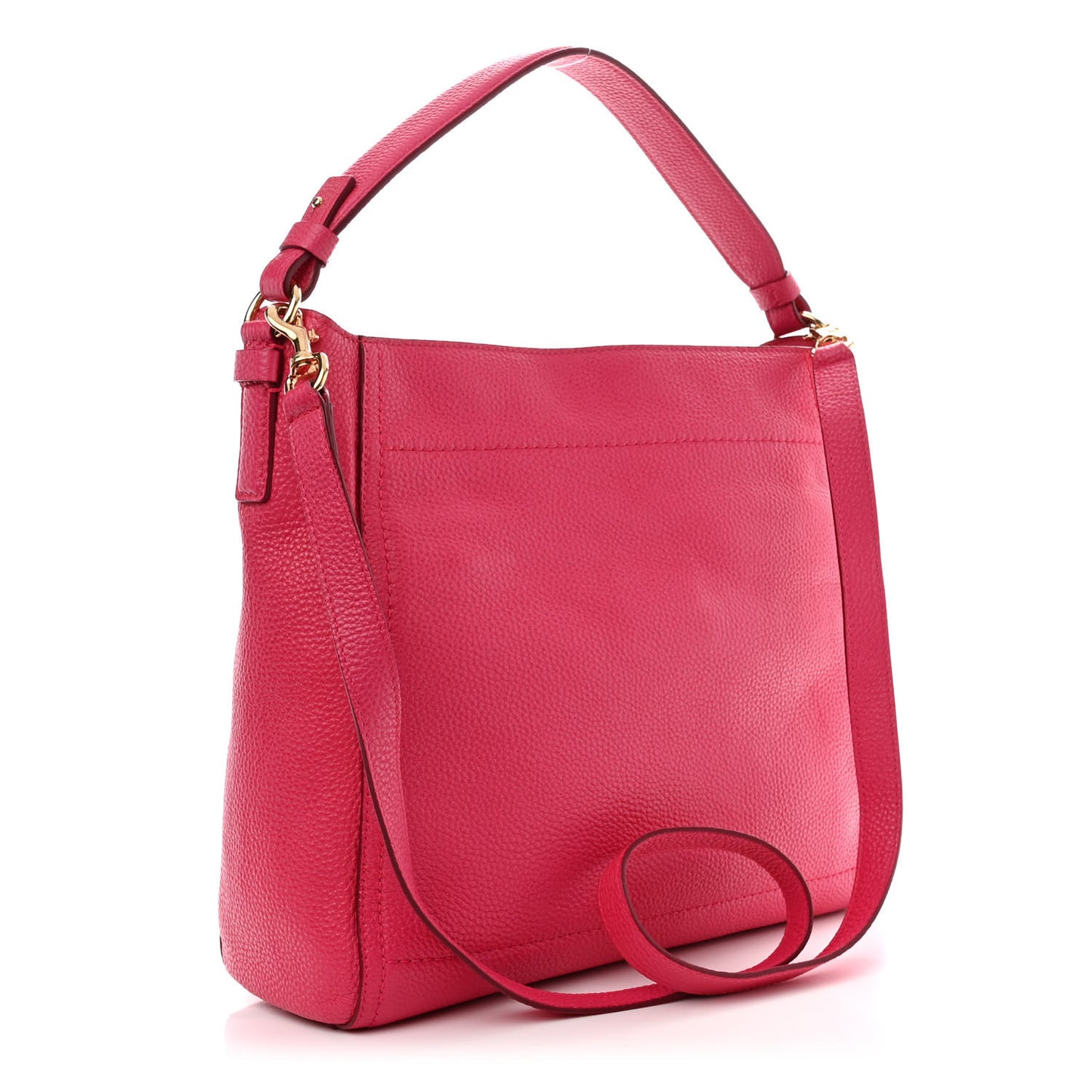 Grained Calfskin Ally Hobo Pink