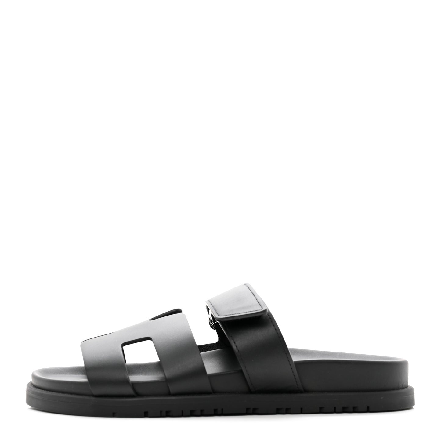 Calfskin Womens Chypre Sandals 36 Black