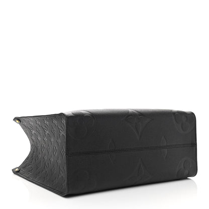 Louis Vuitton Empreinte Monogram Giant Onthego MM Black 4 of 7