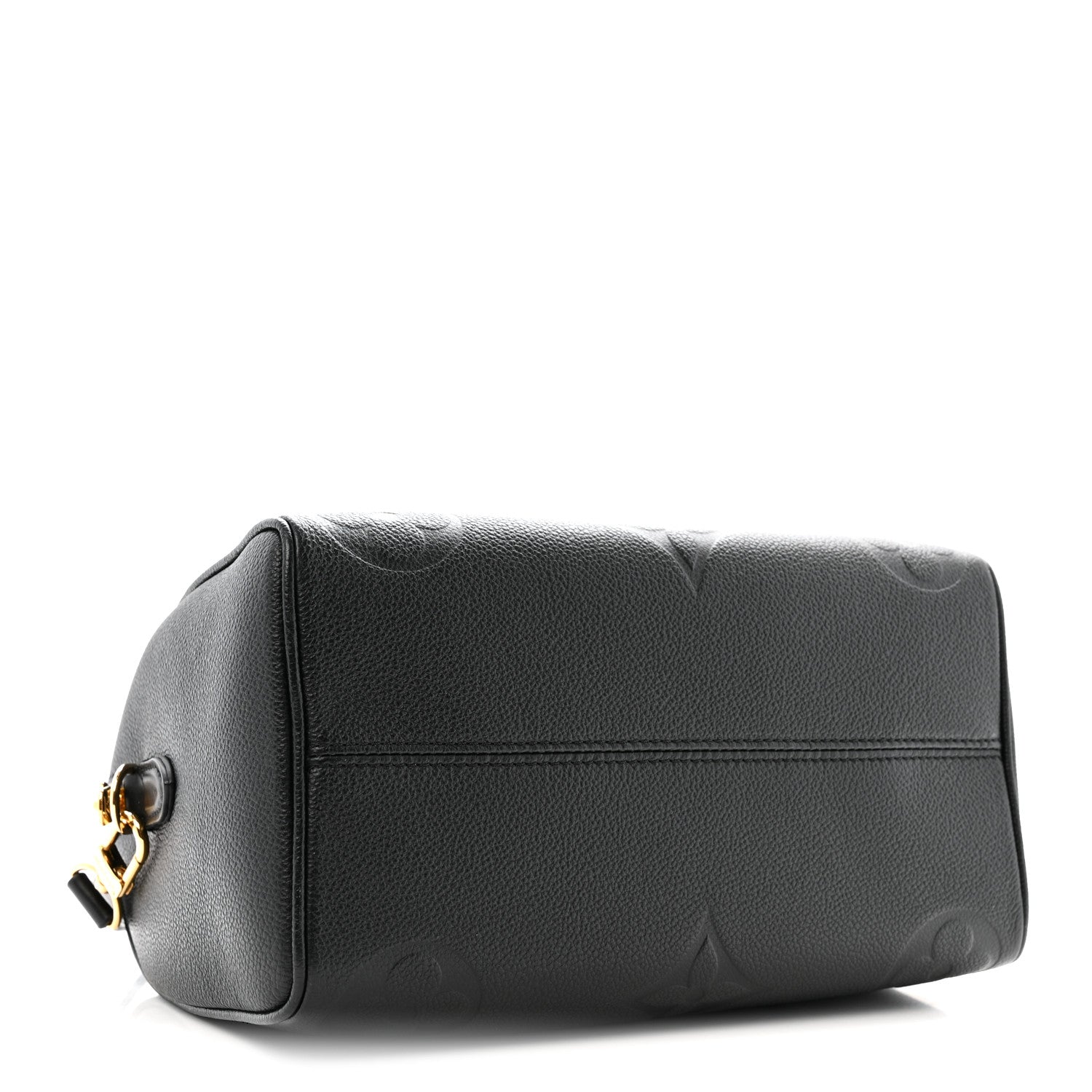 Louis Vuitton Empreinte Monogram Giant Speedy Bandouliere 25 Black 4 of 10