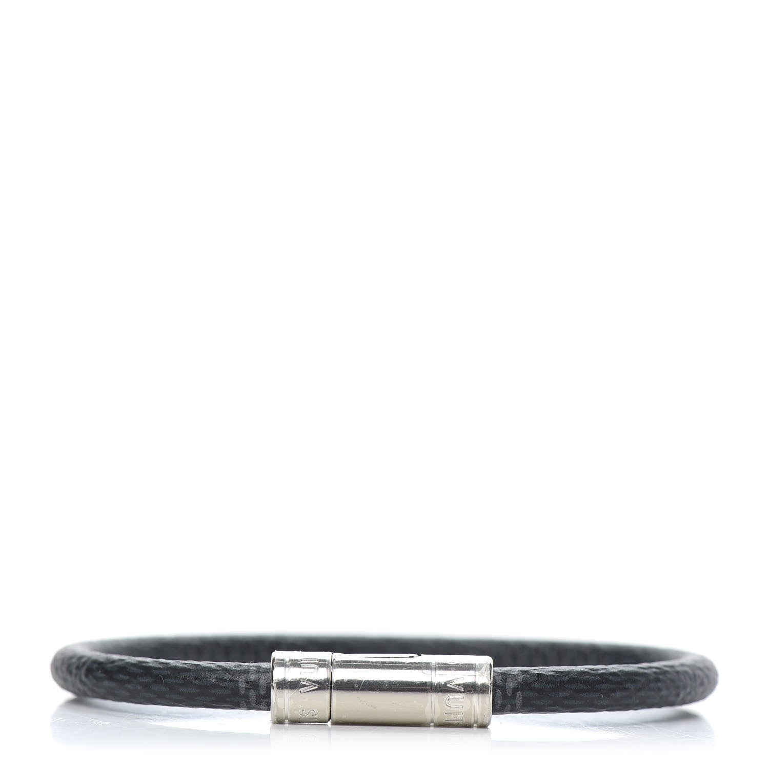 Louis Vuitton Damier Graphite Keep It Bracelet 17 1 of 5