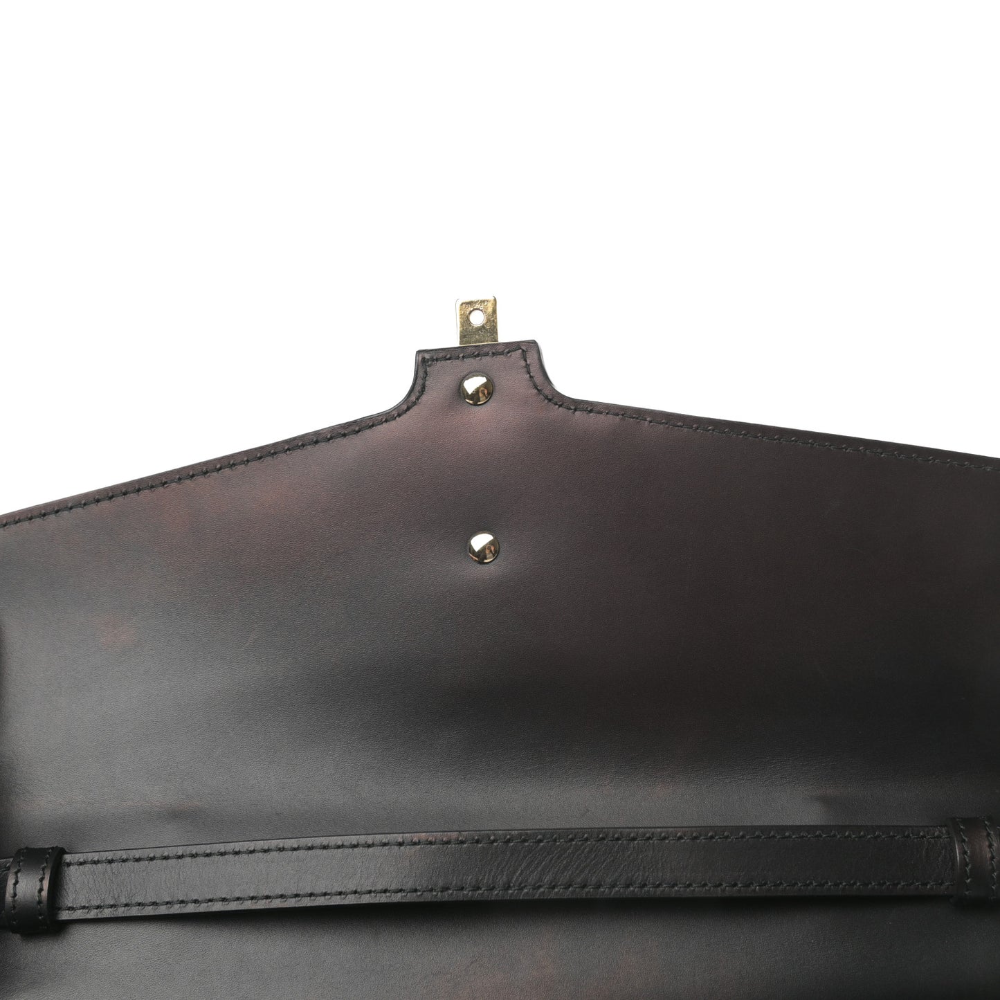 Calfskin Medium Sylvie Top Handle Bag Black