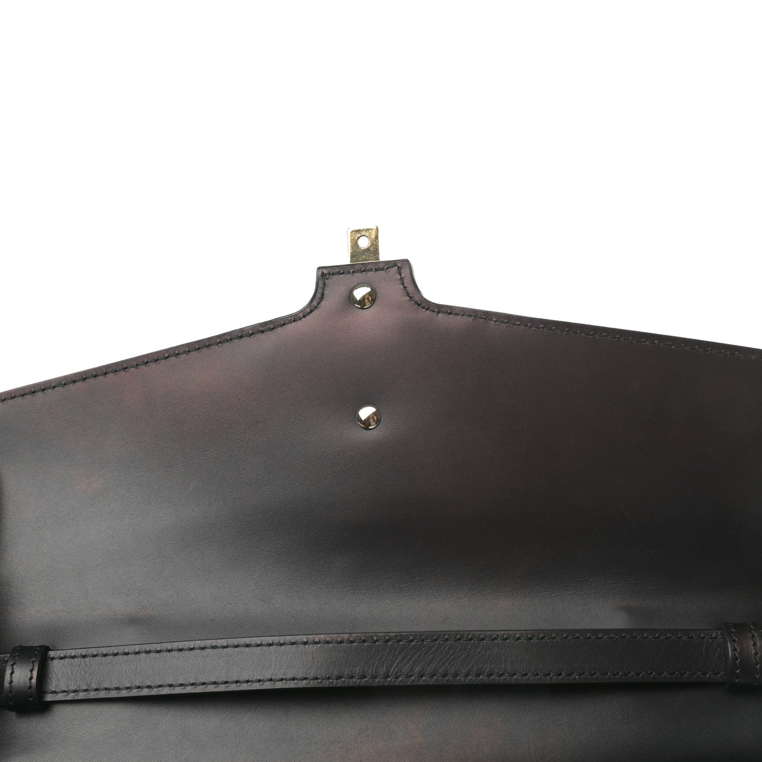 Gucci Calfskin Medium Sylvie Top Handle Bag Black 12 of 15