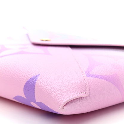 Louis Vuitton Monogram Giant Spring In The City Large Kirigami Pochette Sunrise Pastel 8 of 9