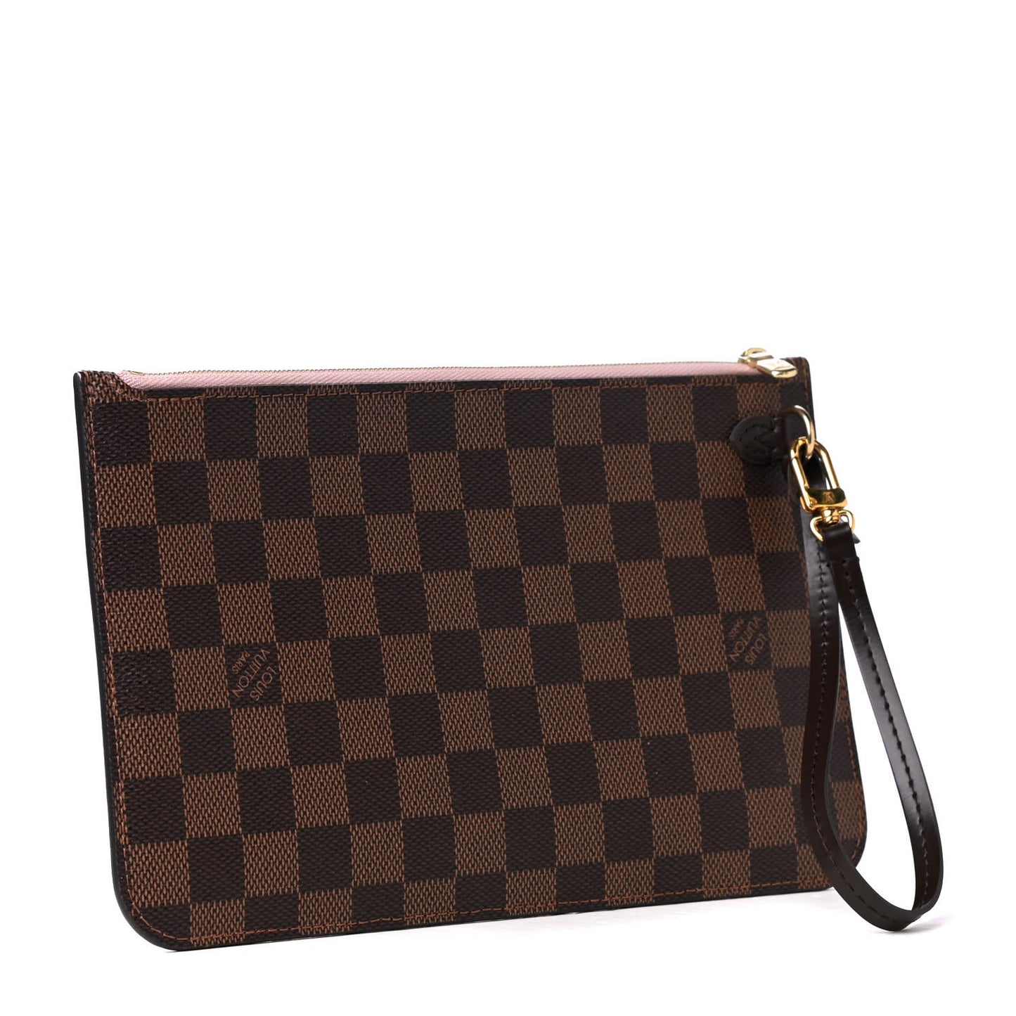 Damier Ebene Neverfull MM GM Pochette Rose Ballerine